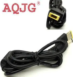 1pcs Connector for lenovo ideapad yoga 5.5*2.5 to yellow Square port DC Power Charger Adapter with pin