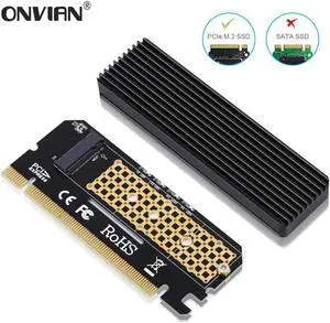 Onvian m.2 to pcie x16 adapter Card pci-e to m.2 convert adapter NVMe SSD Adaptor m2 M Key Interface PCI Express 3.0