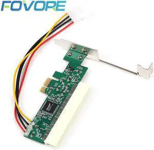 PCI-Express PCI-E To PCI Riser Bus Card High Efficiency Adapter Converter Expansion Card for Desktop Computers ASM1083 Chipset