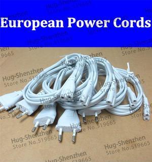 2Pcs Volex EU European 2-Prong Port AC Power Cord Cable For Mac Mini Router for apple TV PS2 PS3 Slim Power Cable
