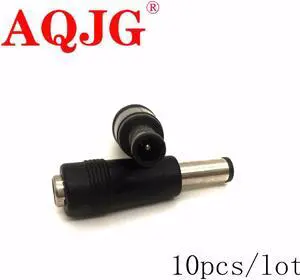 10 pcs DC Jack 5.5x2.1mm Female to 6.0x4.4mm Male DC Power Adapter 5.5*2.1 to 6.0*4.4 For SONY Laptops