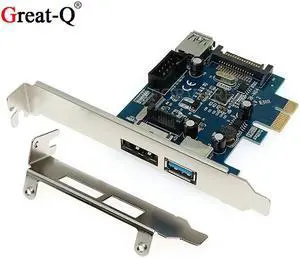 External USB3.0  Power eSATA  Internal  9pin USB Header to PCIE  PCI express Card With 15pin SATA Power Socket