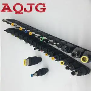 30pcs/Set Universal DC Power Supply Adapter Connector Plug DC conversion head DC jack  For laptop Computer