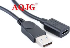 1pcs USB 2.0 Type C Adapter USB 2.0 Male to USB-C Female Adapter Converter for Macbook Huawei P9 Xiaomi 4C Nexus 5X 6P