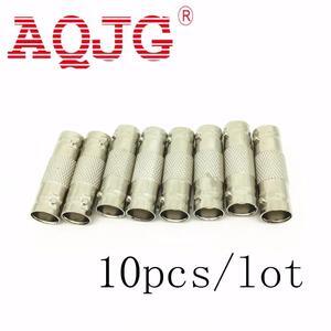 10pcs BNC Female to Female Inline Coupler Coax BNC Connector Extender for CCTV Camera Security Video Surveillance System