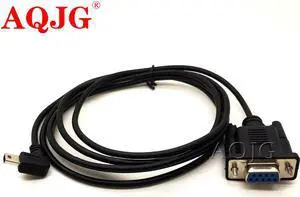 1.8M 6Ft DB9 Female Jack to USB mini 5 Pin Male RS232 Cable Adapter