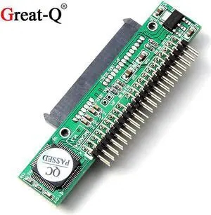 Great-Q  44 Pin SATA 2.5 Female to IDE 2.5 Male HDD Converter Adapter riser card Hard Drive for DVD CD PC adaptator