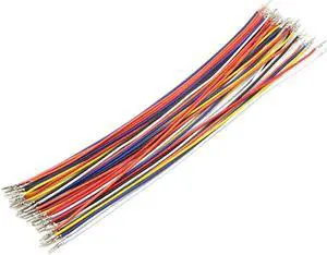 50pcs/Lot 30cm UL 1007 18AWG ATX / PCI-E / EPS / PSU Female to Male Crimp Terminal Pins Wire.