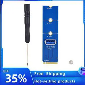 High Speed NGFF M.2 to USB 3.0 Transfer Card M2 to USB3.0 Adapter for PCI-E Riser Card for BTC LTC ETH Mining Machine High Speed NGFF M.2 to USB 3.0 Transfer Card M2 to USB3.0 Adapter for PCI-E Riser Card for BTC LTC ETH Mining Machine