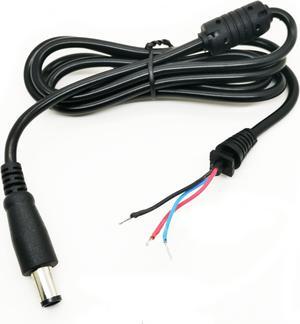 7.4x5.0mm 1.2m Laptop Notebook Power Supply Cable DC Jack Tip Plug Connector Cord Cable For Dell Power Charger Adapter