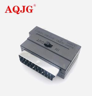 RGB Scart to 3 RCA S-Video Adapter Composite RCA SVHS S-Video AV TV Audio For Video DVD Recorder TV Television Projector