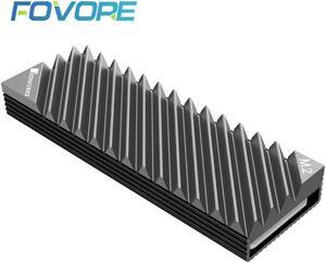 M.2 SSD NVMe Heat Sink Heatsink M2 2280 SSD Hard Disk Aluminum Heat Sink with Thermal Pad for Desktop PC Cooler Thermal Gasket