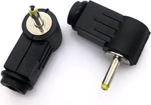 2.5x0.7 mm DC Power Plug 2.5*0.7 mm L-shaped Male 90 Right Angle Single Head Jack Adapter Cord Connector