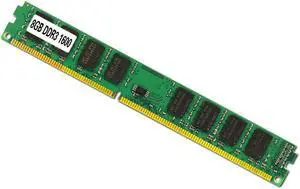 Z035 Desktop DDR3 1600 8G Memory Bar Fully Compatible Small Board Double-sided 16 Particles Memory Bar