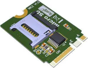 M2 NGFF key A.E To Micro sd sdhc sdxc TF card Reardr T-Flash Card M.2 A+E Adapter
