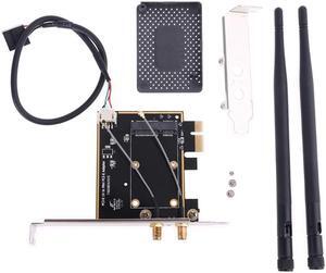 Wifi Adapter PCI-E 1X To Mini Pci Express Wifi Raiser PCI-E 1X adapter Wireless Support Bluetooth function Mini Pcie