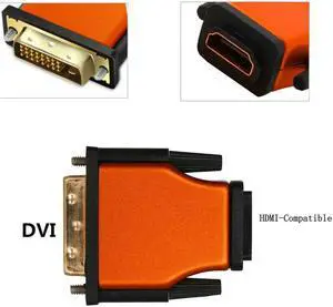 HDMI-compatible  2.0 to DVI 24 + 1 adapter Female to Male 1080P 4K 2K HDTV DVI Converter  60HZ for PC PS3 projector TV box