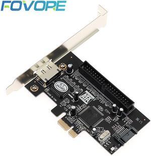 PCI e to SATA IDE eSATA Adapter Card Combo IDE + SATA + eSATA RAID Controller Converter Card