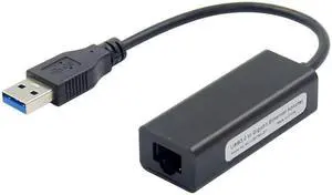USB3.0 to 10/100/1000Mbps Network Card Lan RJ45 Port Gigabit Network Adapter AX88179 Chipset USB 3.0 USB3.0 to 10/100/1000Mbps Network Card Lan RJ45 Port Gigabit Network Adapter AX88179 Chipset USB 3.0