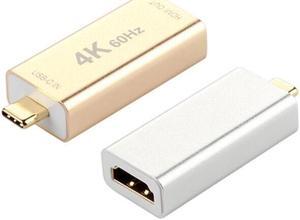 Aluminium Alloy Shell  USB 3.1 Type C to HDMI Adapter Converter 4K 60Hz for MacBook