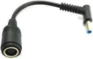 AC Power Cord Charger Laptop Adapter Tip Connector Converter for Hp Pavilion Envy Elitebook Dell 7.4mm*5.0mm to 4.5mm*3.0mm