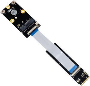 M.2 NGFF key B/M/B+M to Mini PCI-E Adapter with FFC Cable for wiFi combo Bluetooth card