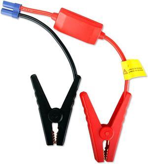Multifunctional Car Emergency Start Power Clip,Car Terminal Clip-on Power Jack Socket Adapter EC5 Cable//1PC