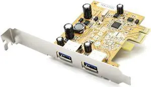 2-Port SuperSpeed USB 3.0 PCI-E PCIE PCI Express usb3.0 Add On Card No need power supply NEC chipset 720202 2-Port SuperSpeed USB 3.0 PCI-E PCIE PCI Express usb3.0 Add On Card No need power supply NEC chipset 720202