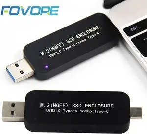 M.2 SSD/Harddisk/HDD Enclosure USB 3.0 Type C Hard Disk Enclosure External Hard Drive Enclosure Case for 2230 2242 SSD M2 M.2 SSD/Harddisk/HDD Enclosure USB 3.0 Type C Hard Disk Enclosure External Hard Drive Enclosure Case for 2230 2242 SSD M2