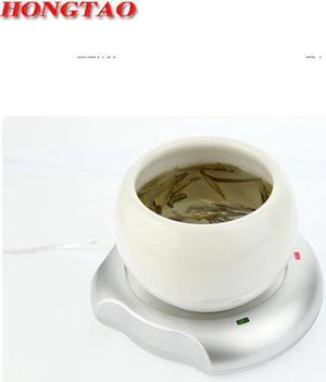 Electric Heated Coasters Tea Coffee  Milk Warmer USB Insulation Plate USB Hub + Tea Coffee Electric Warmer Heater  Saft