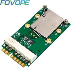 Mini PCI Express Adapter For 3G 4G Module with USIM Slot MINI PCI E to Mini PCI-E Riser Card Support 3G/4G WWAN LTE GPS Card