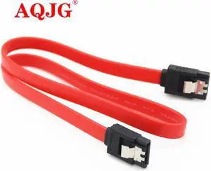 Straight Right Angle 6Gbps 30CM 50CM SATA 3.0 Cable 6GB/s SATA III SATA 3 Cable Flat Data Cord Super Speed for HDD SSD