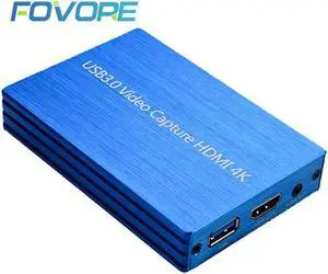 4K HDMI To USB 3.0 Video Capture Card Dongle 1080P 60fps HD Video Recorder Grabber For OBS Capturing Game Game Capture Card Live
