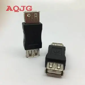 10pcs F/M Changer Adapter Converter USB Female to Female USB 2.0 Type A Female to A Female Coupler Adapter Connector