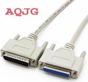 Parallel DB25 25 Pin Male to Female M/F Printer Cable 1.5M DB25 25 Pin Parallel Male to Female LPT Printer Cable  5 Feet