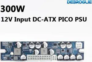 12V DC ATX 300W Peak PSU Pico ATX Switch Mining PSU 24pin MINI ATX PC Power Supply For Computer