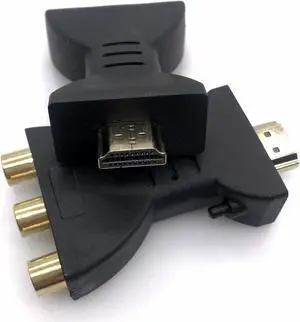 HDMI to AV Converter High-definition HDMI to AV 3rca Adapter Cable Connector HDMI to AV Red And White Yellow