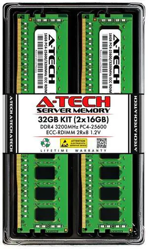 32GB 2x 16GB PC4-3200 RDIMM Dell PowerEdge MX750c R650 C6520 R7515 Memory RAM 32GB 2x 16GB PC4-3200 RDIMM Dell PowerEdge MX750c R650 C6520 R7515 Memory RAM