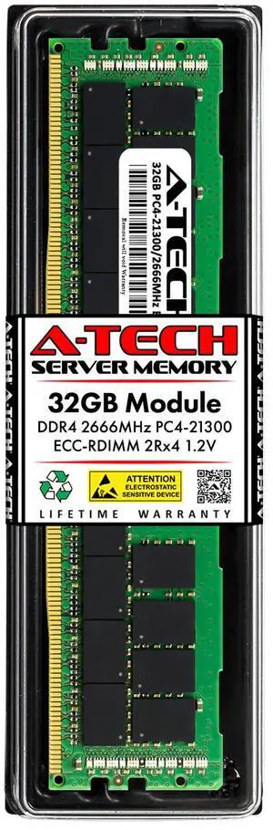 (NOT FOR HOME PC!) 32GB DDR4 PC4-21300R ECC RDIMM Replacement for Hynix HMA84GR7CJR4N-VK Memory RAM (NOT FOR HOME PC!) 32GB DDR4 PC4-21300R ECC RDIMM Replacement for Hynix HMA84GR7CJR4N-VK Memory RAM