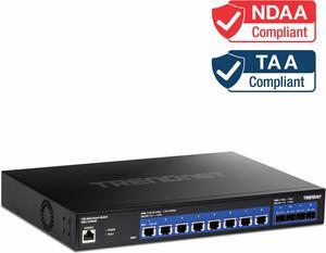TRENDnet TEG-7124WS,12-Port 10G Web Smart Switch