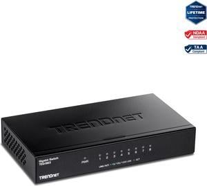 TRENDnet TEG-S83, 8-Port Gigabit Desktop Switch