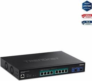 TRENDnet TPE-3102WS, 10-Port Multi-Gig Web Smart PoE+ Switch