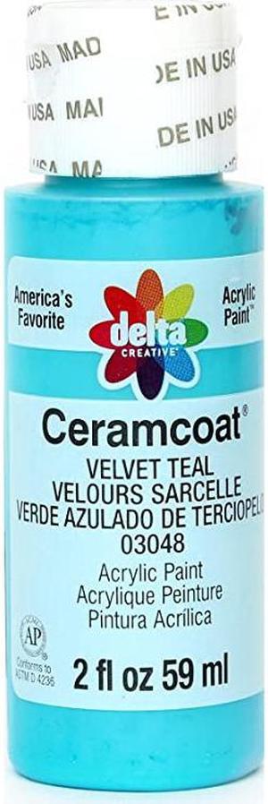 Ceramcoat Acrylic Paint in Assorted Colors 2 oz 3048 Velvet Teal