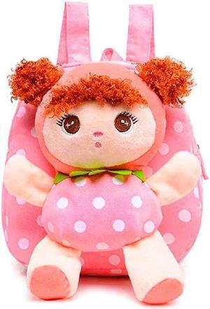 Cute Toddler Backpack Plush Doll Toy Snack Travel Bag Preschool Shoulder Bag Gift for Kid