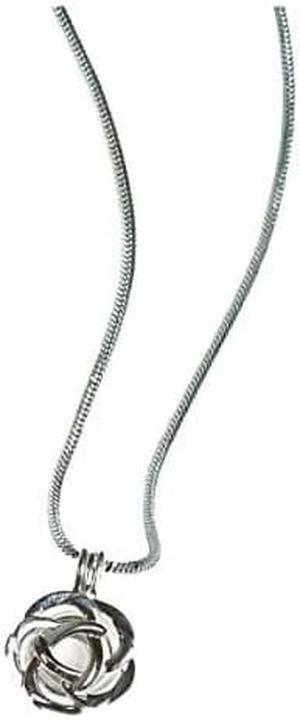 Presents Precious Pearl by My Inspirations Cultured Pearl in Oyster Necklace Kit Pendant with Rhodium Plated Chain 20 Rose