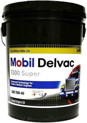 12691 15W-40 Delvac 1300 Super Motor Oil - 5 Gallon Pail