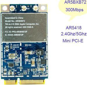 Weastlinks AR5418 AR5BXB72 AR5008 300Mbps 802.11a/b/g/n Dual band Wifi Wireless WLan Mini PCI-E Card for Apple Mac Dell Acer Asus
