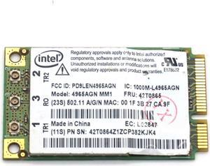 Weastlinks 4965AGN WIFI Wireless-N 4965 Card FRU: 42T0865 802.11n 300m For Intel Lenovo Thinkpad T61 R61 X61 X61S (S/P/T) 3000 N 200 V200