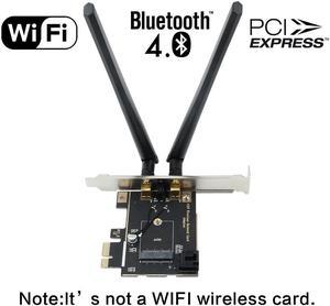 Weastlinks M.2 Card To PCI Express Adapter Desktop Converter For Intel 8265NGW 9260NGW AX200 WIFI 6 AX210 NGFF M.2 WiFi Bluetooth Network