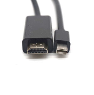thumbnail interactive-video image 1 of Oxijan Mini DisplayPort To HDMI Adapter Cable 2M – For MacBook, Thunderbolt Compatible, 1080p 1 of 5